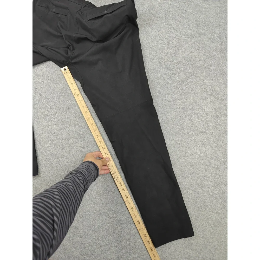 Lululemon Pants Mens 31 Black Slim Fit Stretch Chino Tech Casual Travel Tapered